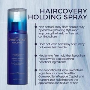 New SeneGence HairCovery Thickening & Volumizing Holding Spray 1.7 fl oz